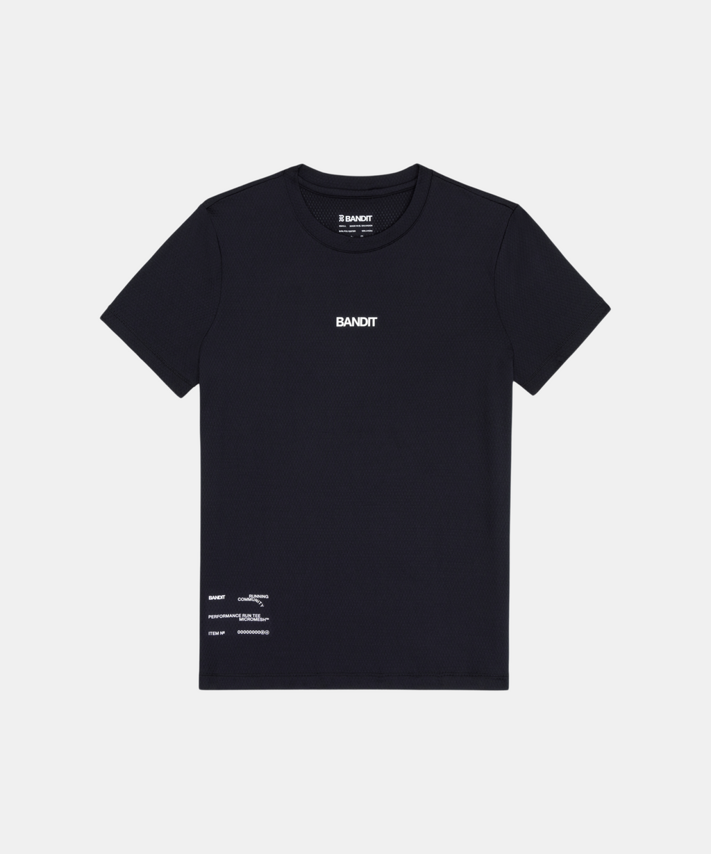 Women's Micromesh™ Run Tee - Black