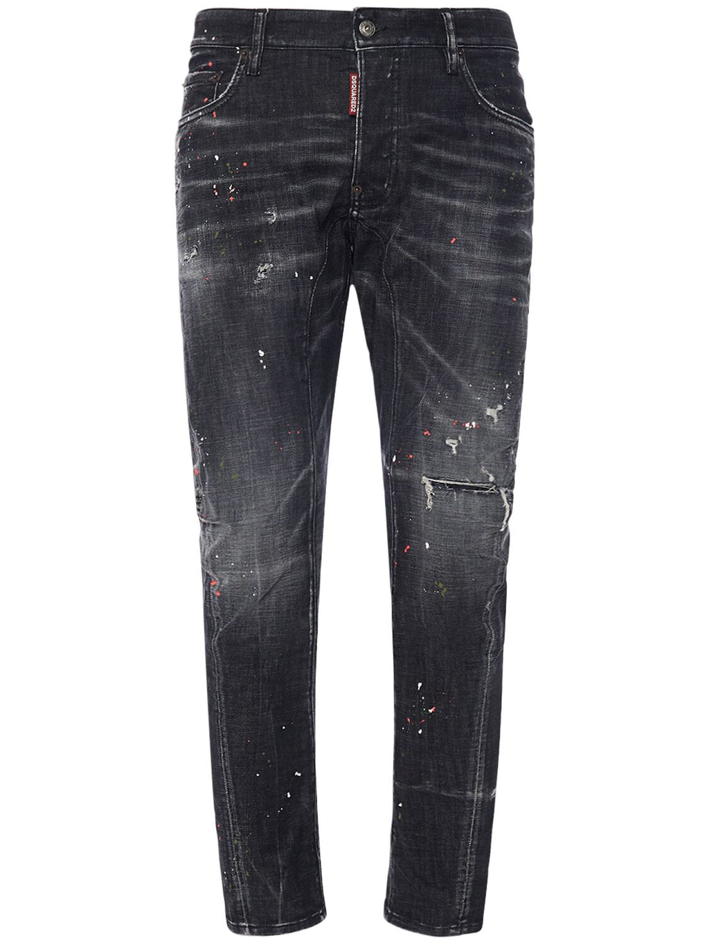 Dsquared2 Dsquared2 Tidy Biker fit cotton denim jeans - Size: 32 Jeans | Shop From The Mirage