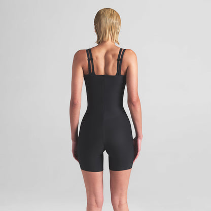 Skims Body Core Sculpt Open Bust Mid Thigh Bodysuit