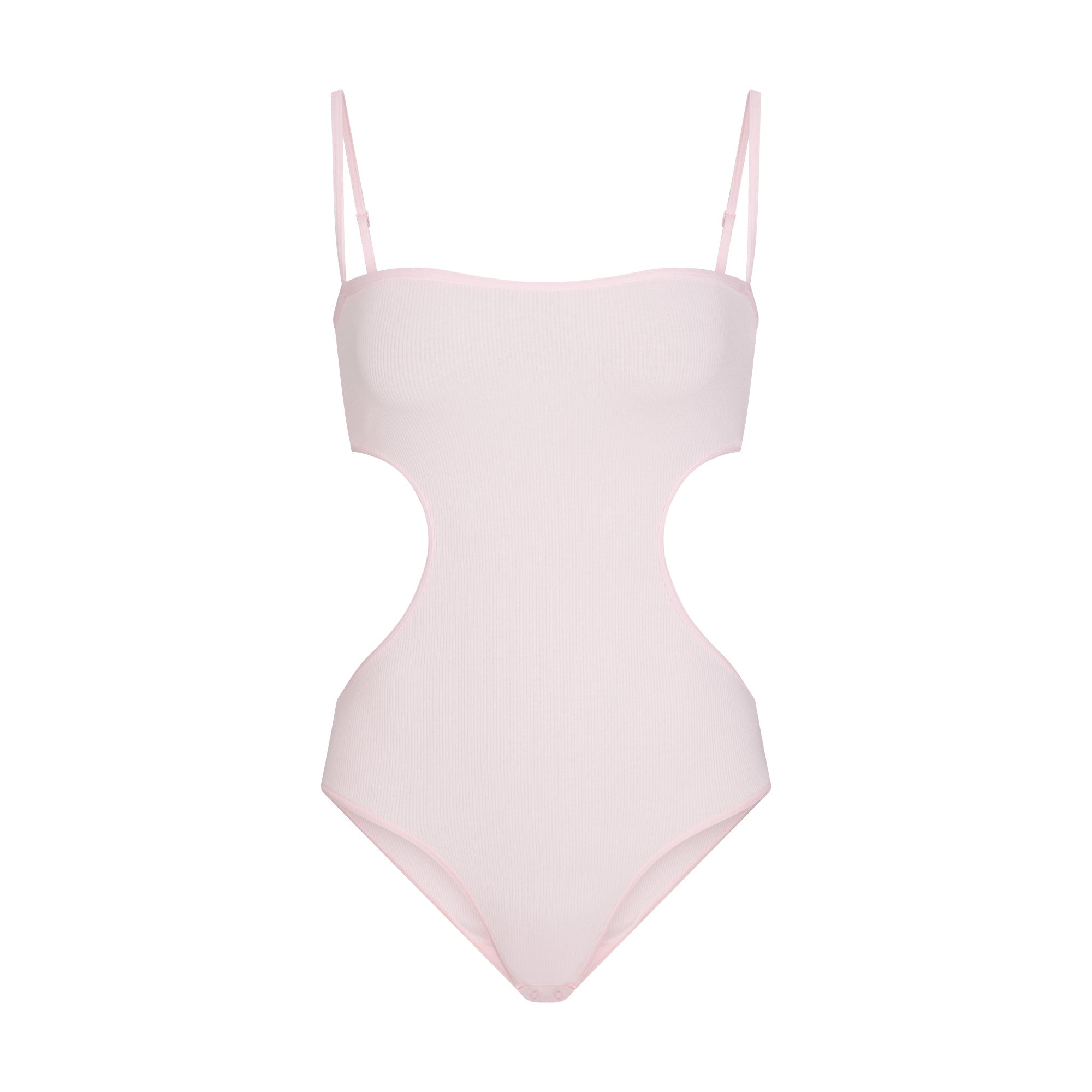 Cotton Rib Cut Out Bodysuit