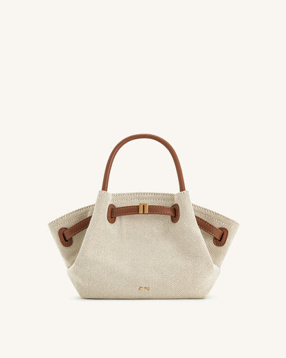 Hana Mini Tote Bag - Grayish Brown