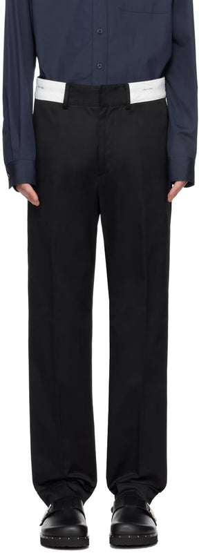 Black Sartorial Trousers