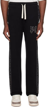 Black Studded Sweatpants