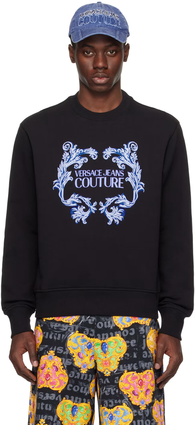 Black Baroque Sweatshirt