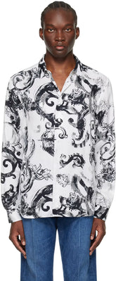 White Watercolour Shirt