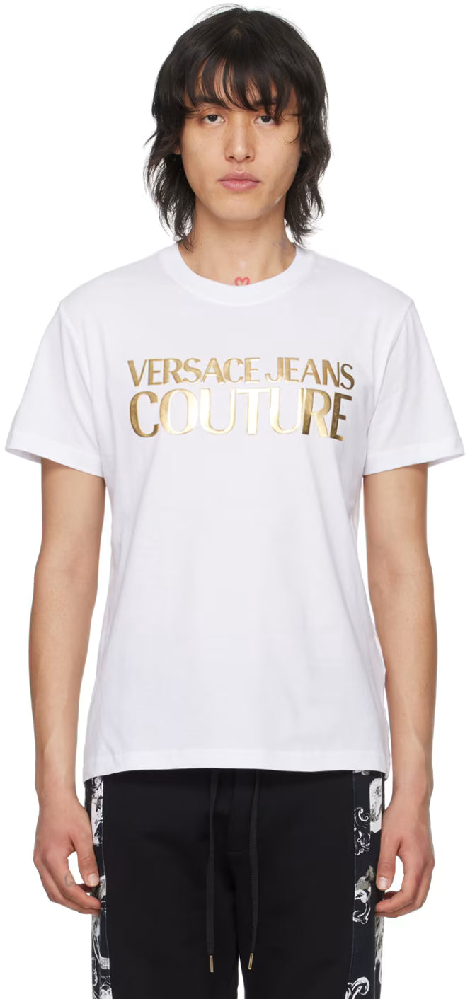 White Glittered T-Shirt