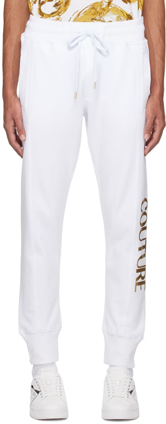 White Drawstring Sweatpants