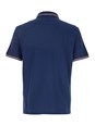 Valentino Blue Polo Shirt with Classic Collar and Logo Patch on the Front in Cotton Man £ 475.00 -40% £ 285.00