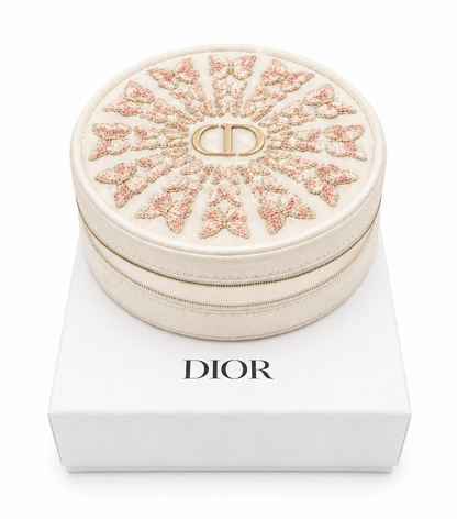 DIOR Beauty Gold Makeup Bag Pouch Case Holiday 2026 New limited edition