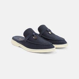 Babouche Charms Walk suede slippers