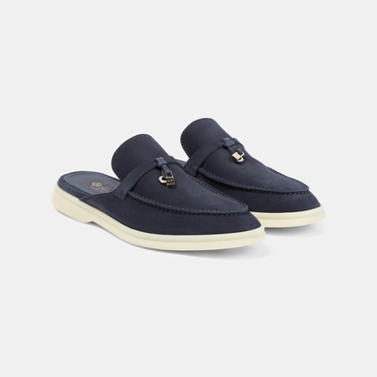 Babouche Charms Walk suede slippers