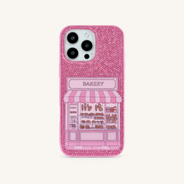 Bakery Phone Case - Multicolor Pink