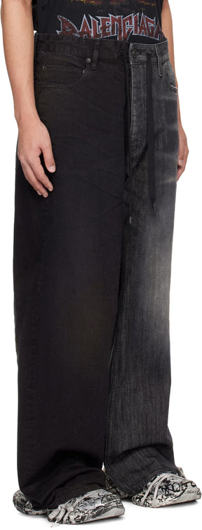 Black 50-50 Jeans