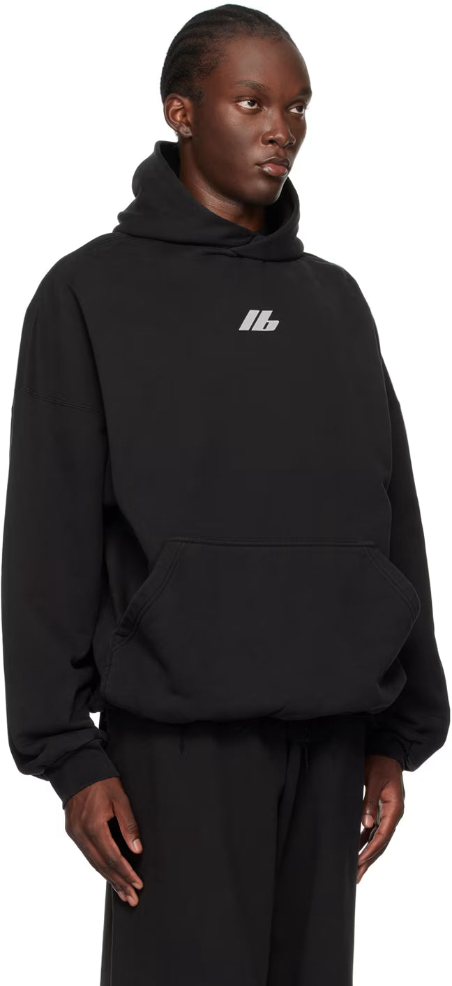 Black 'Activewear' Hoodie