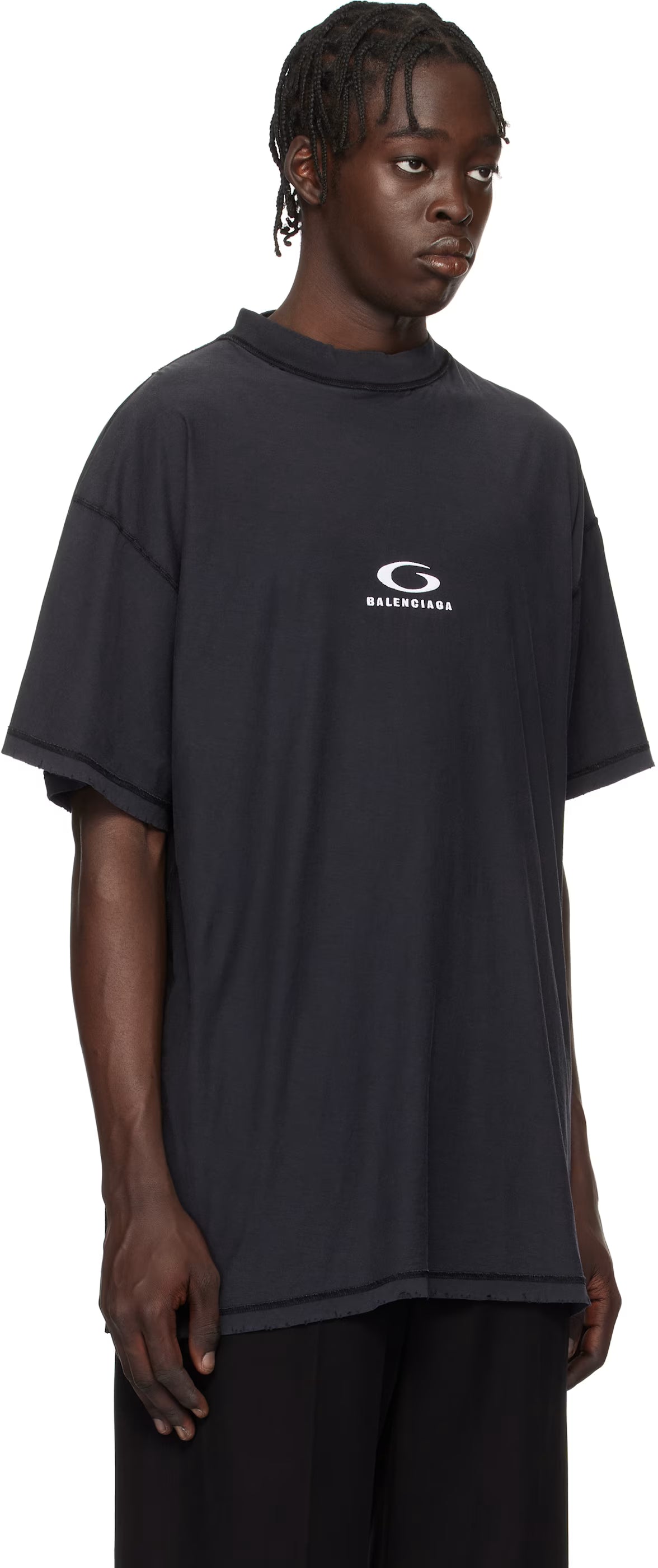 Black Inside Out T-shirt