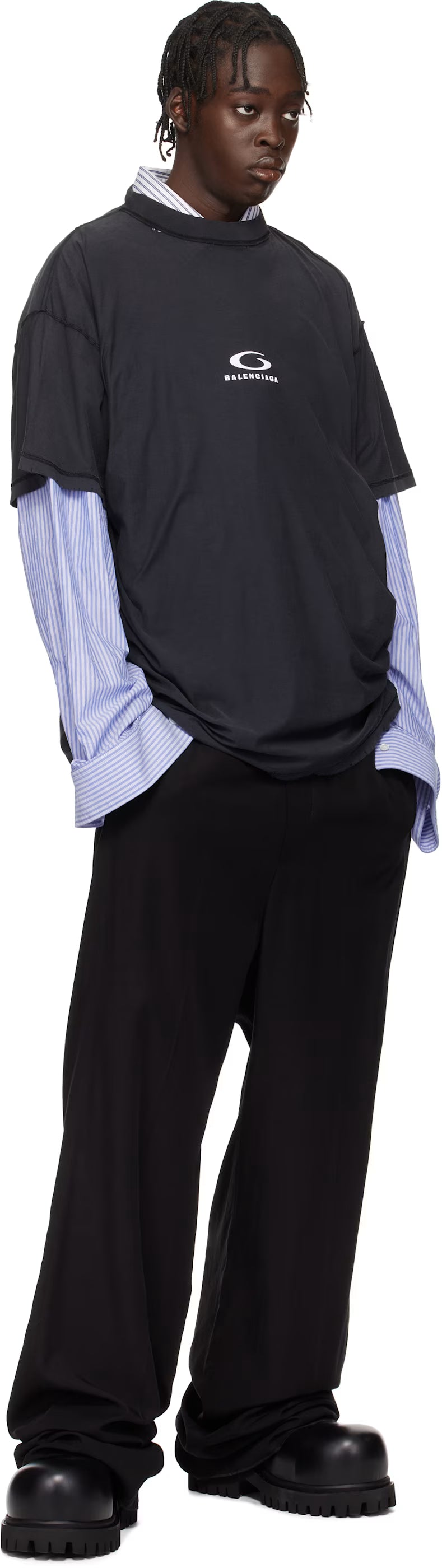 Black Inside Out T-shirt