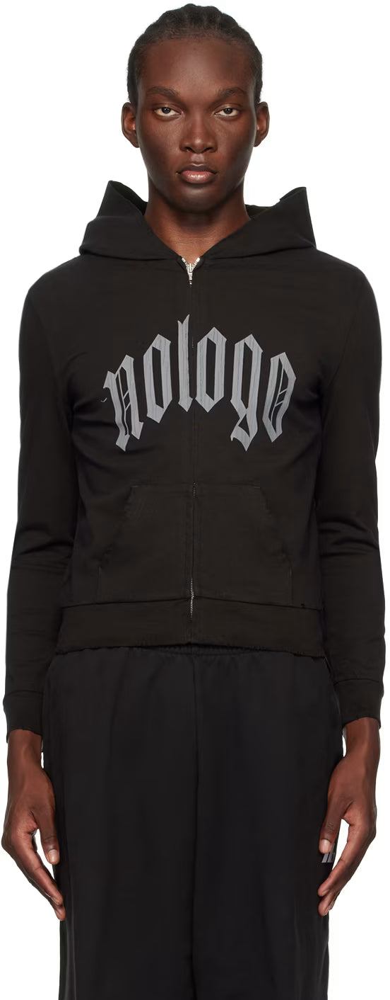 Black 'Nologo' Hoodie