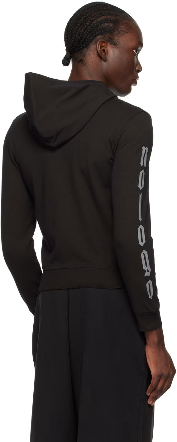 Black 'Nologo' Hoodie