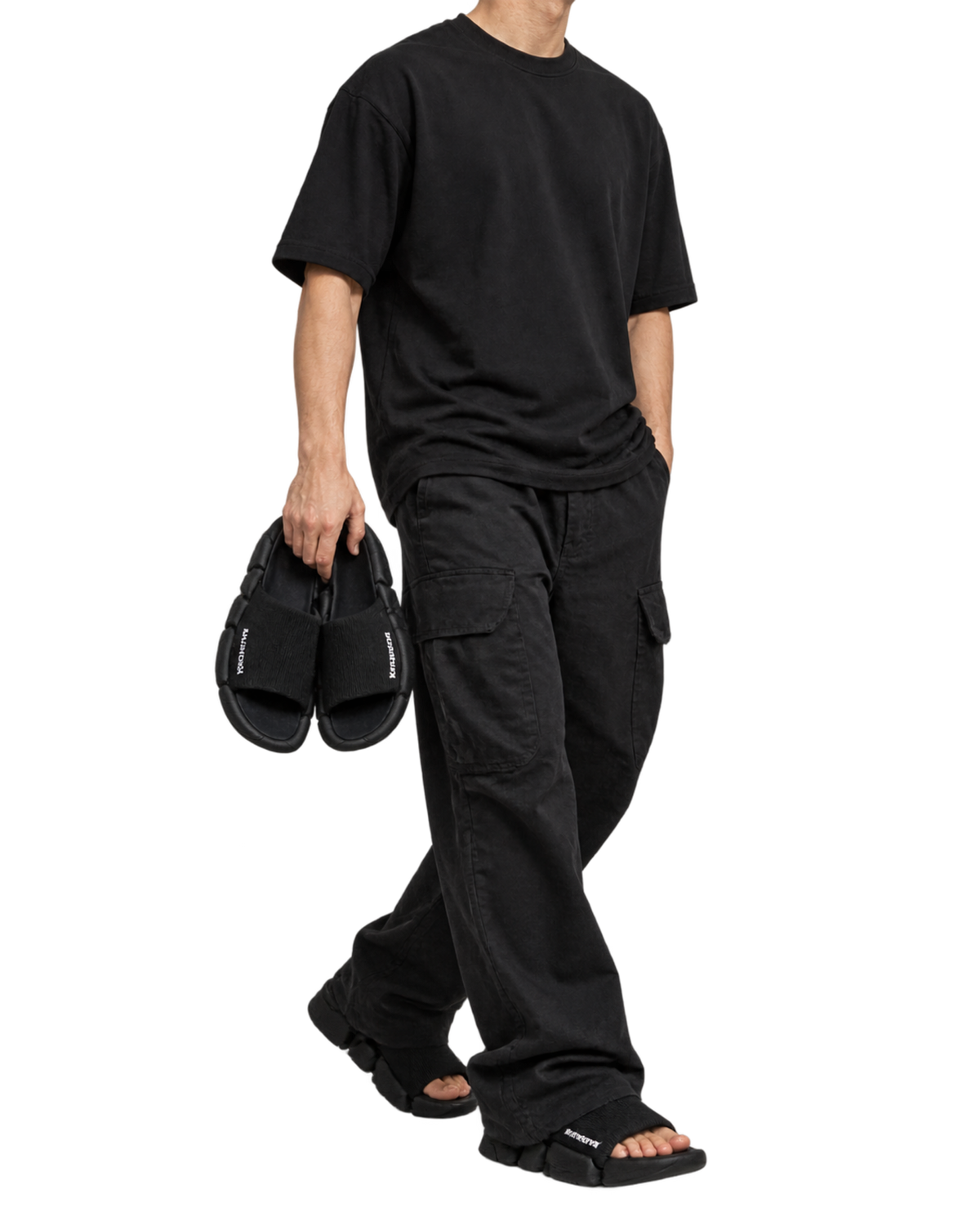 Balenciaga Black Speed 2.0 Slides