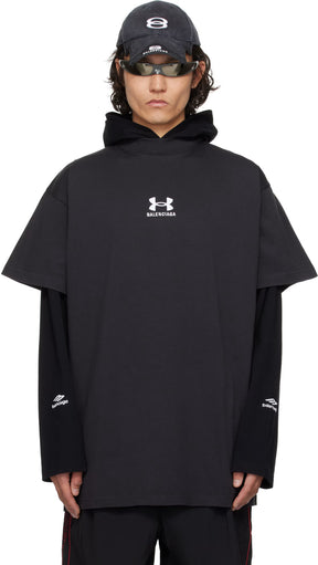 Black Under Armour Edition Oversized T-shirt