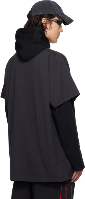 Black Under Armour Edition Oversized T-shirt