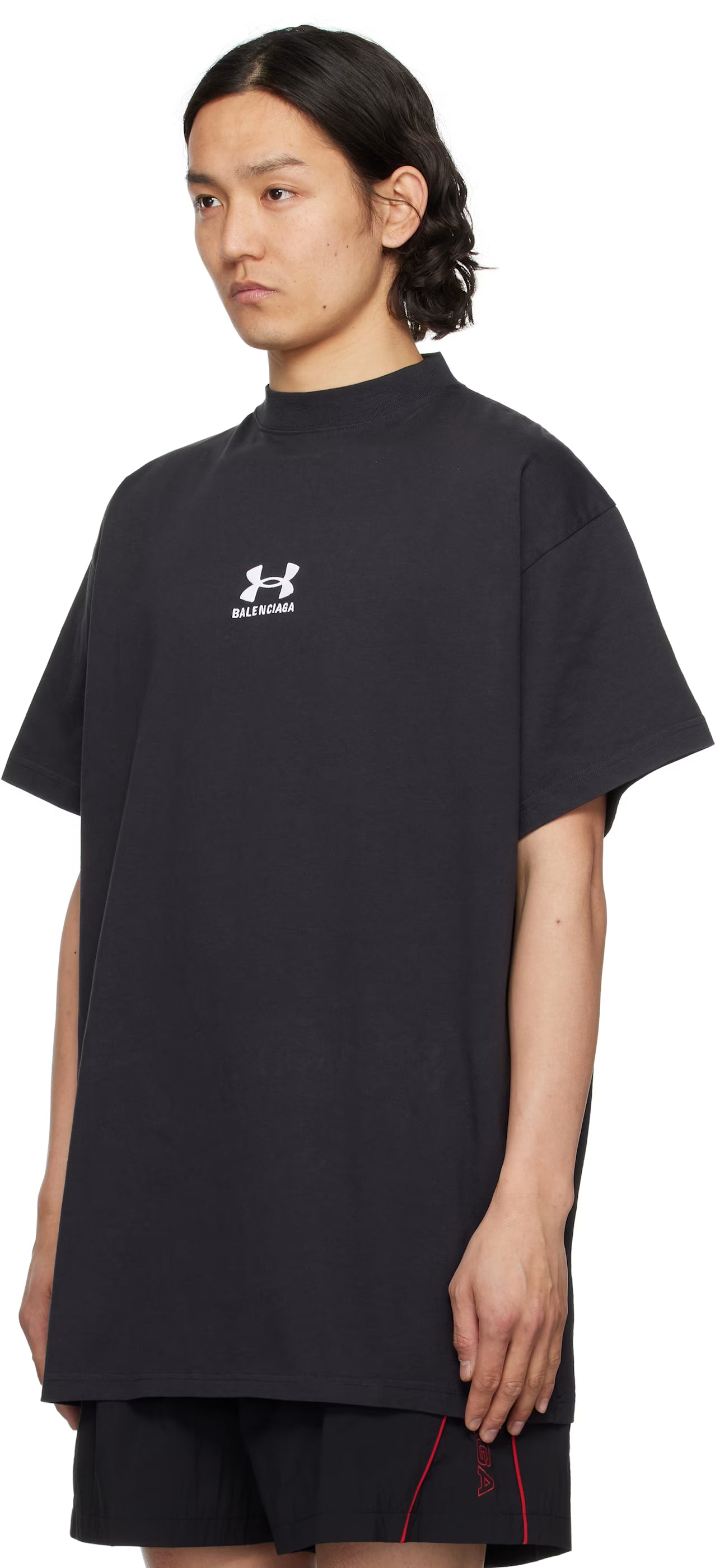 Black Under Armour Edition Oversized T-shirt