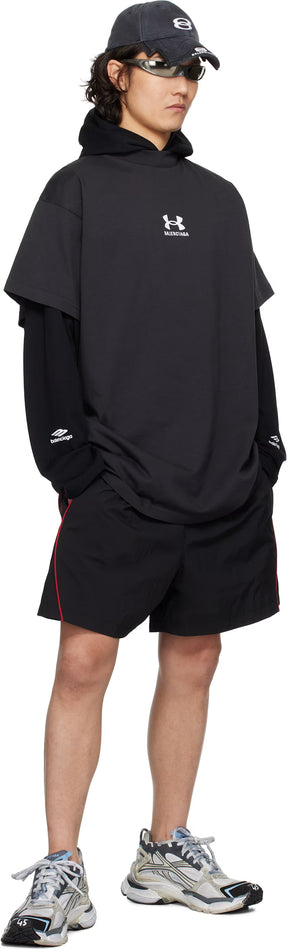 Black Under Armour Edition Oversized T-shirt