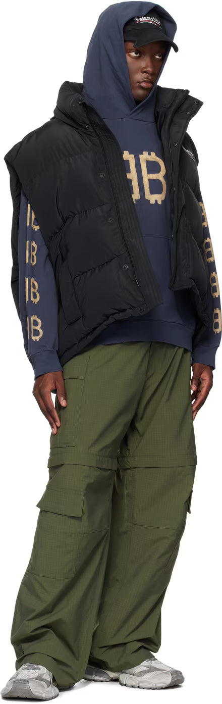 Blue Crypto Hoodie