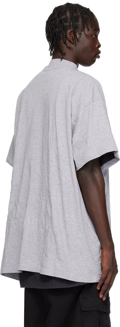Gray 'Balenciaga Boxing' T-shirt