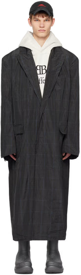Gray Packable Coat