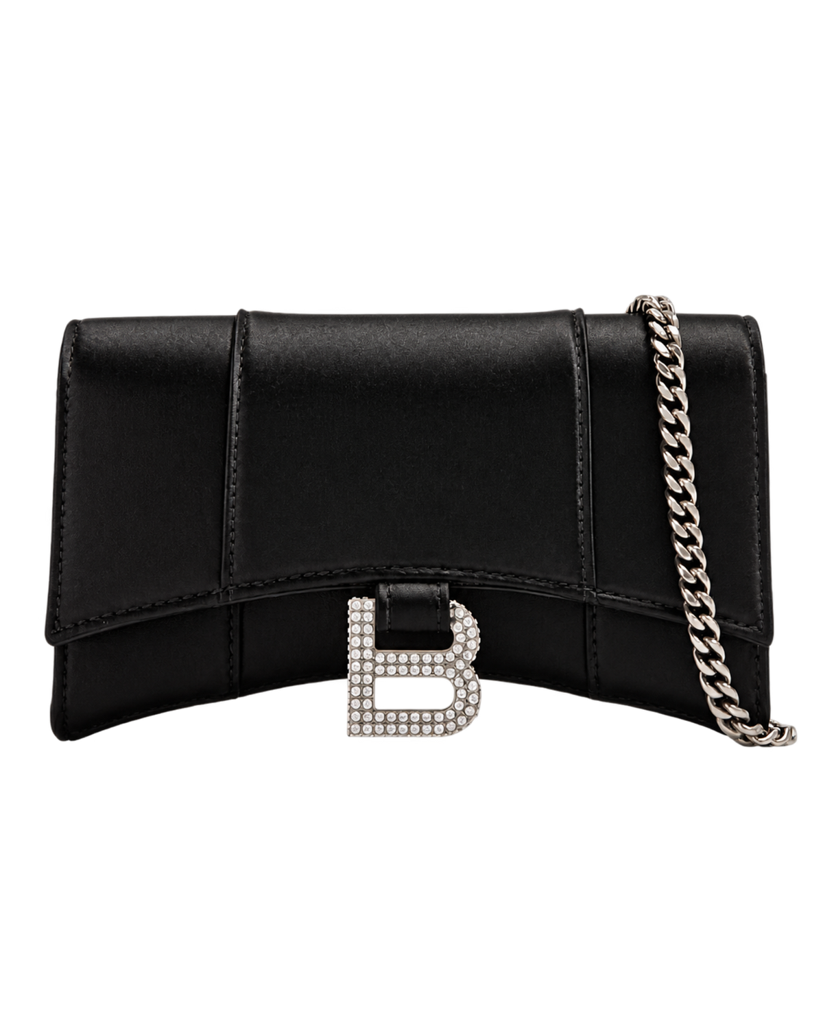 Balenciaga Hourglass chain wallet