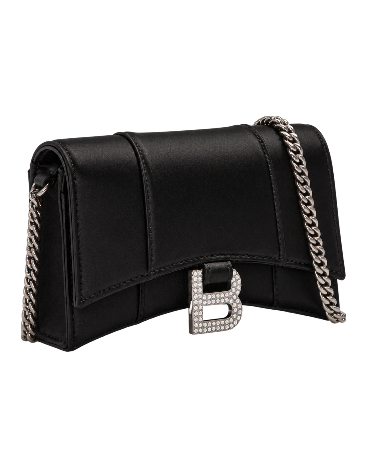 Balenciaga Hourglass chain wallet