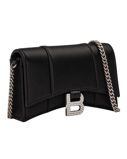 Balenciaga Hourglass chain wallet