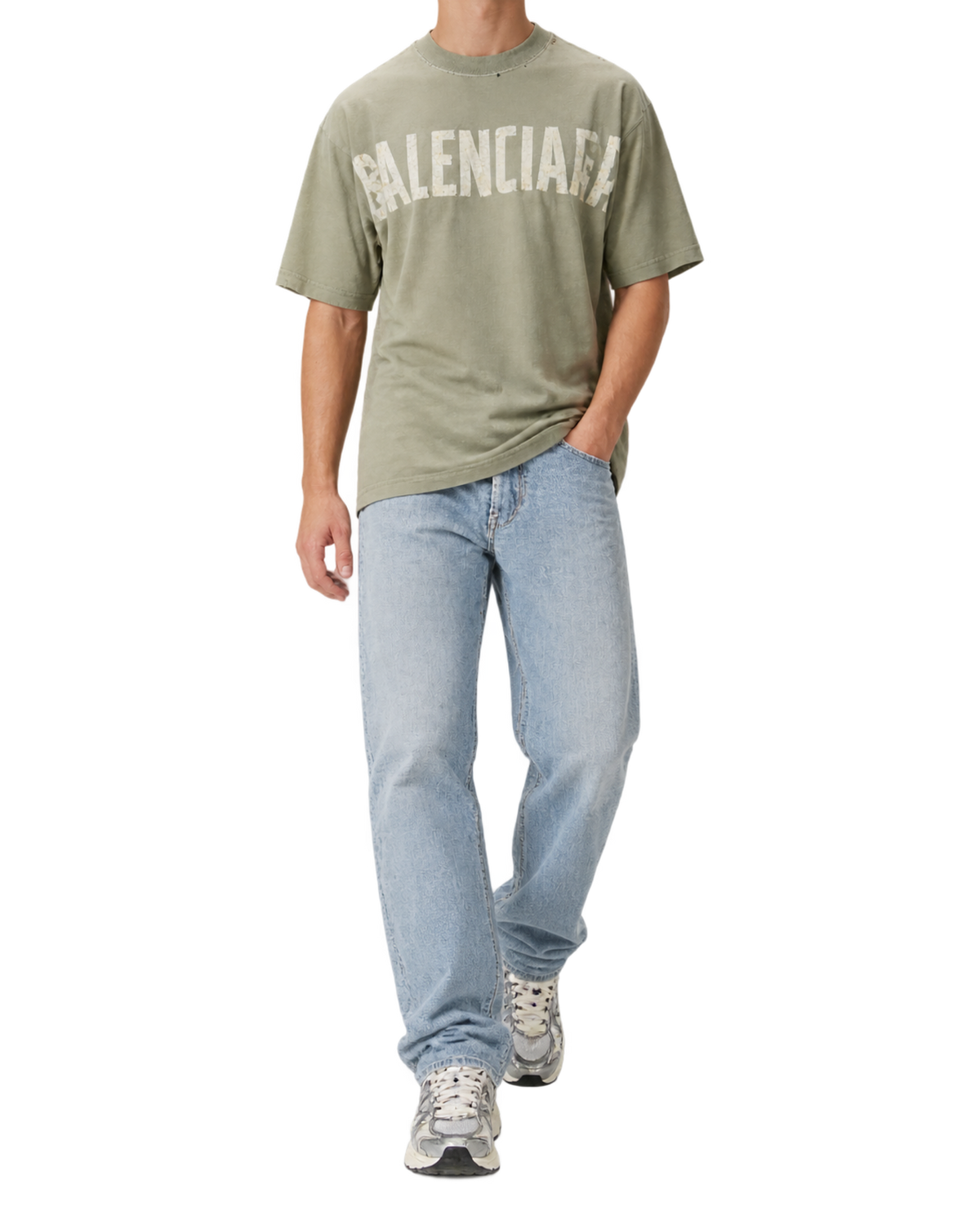 BALENCIAGA MEDIUM FIT T-SHIRT