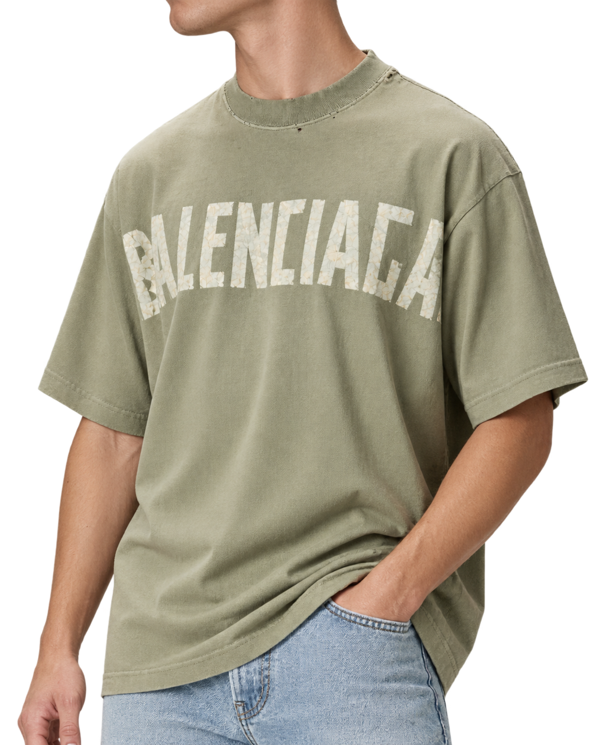 BALENCIAGA MEDIUM FIT T-SHIRT