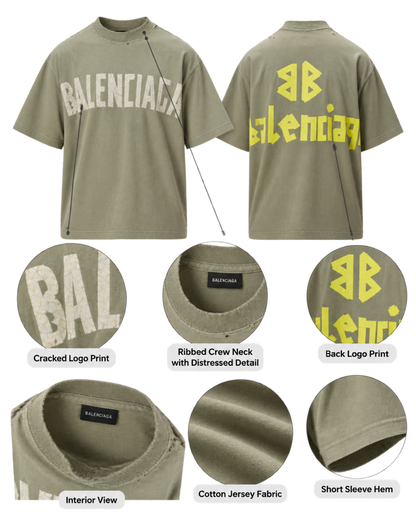 BALENCIAGA MEDIUM FIT T-SHIRT