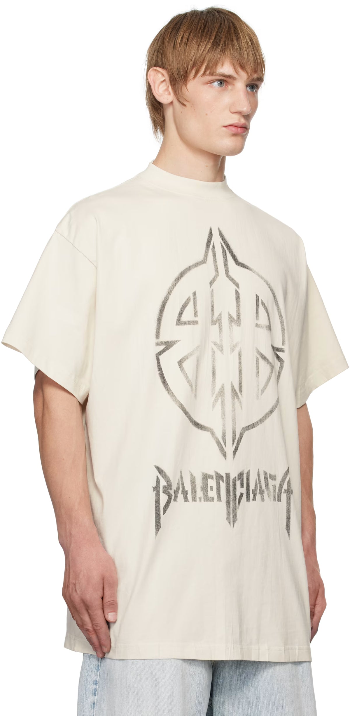 Off-White Metal BB Stencil T-shirt