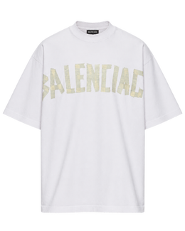 Balenciaga Off-White Tape Type T-Shirt