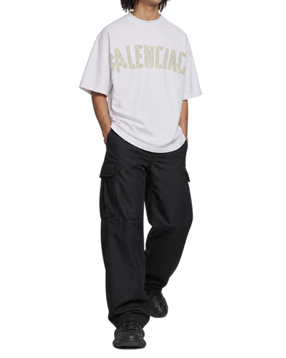 Balenciaga Off-White Tape Type T-Shirt