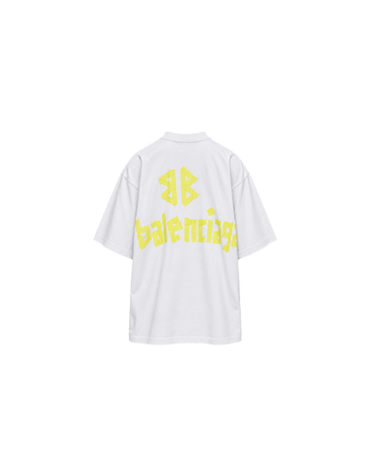 Balenciaga Off-White Tape Type T-Shirt