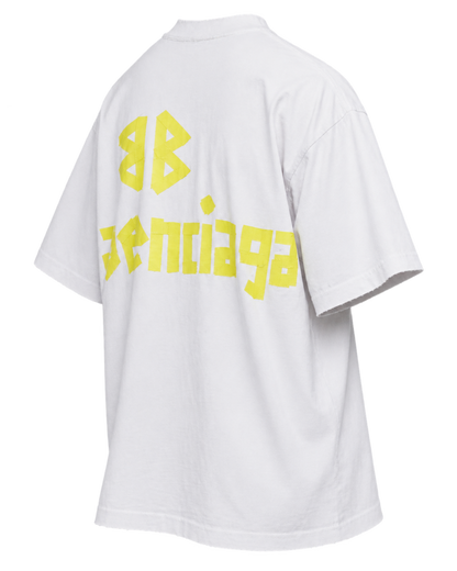 Balenciaga Off-White Tape Type T-Shirt