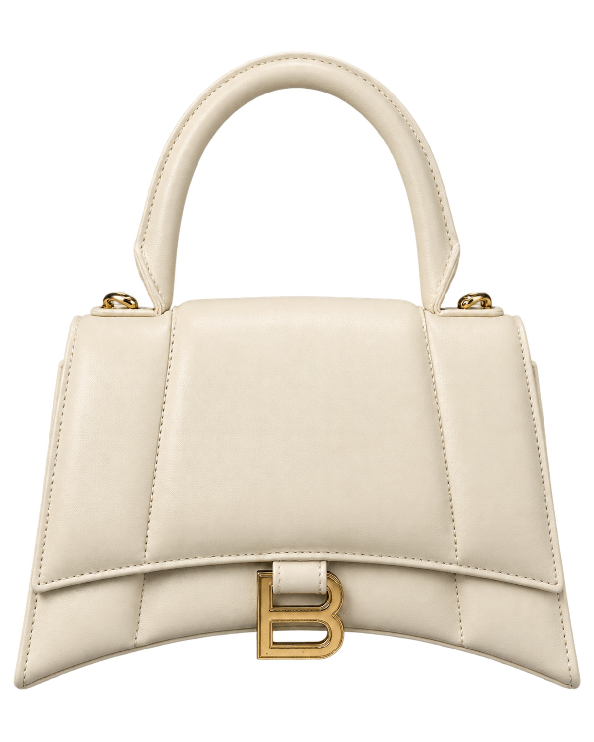 Balenciaga Small Padded Hourglass Top-Handle Bag