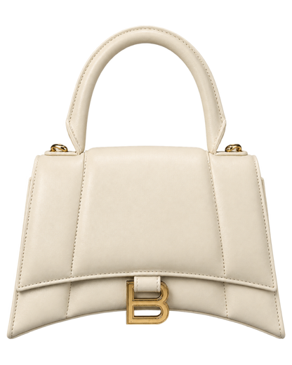Balenciaga Small Padded Hourglass Top-Handle Bag