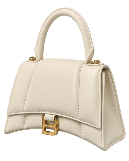 Balenciaga Small Padded Hourglass Top-Handle Bag