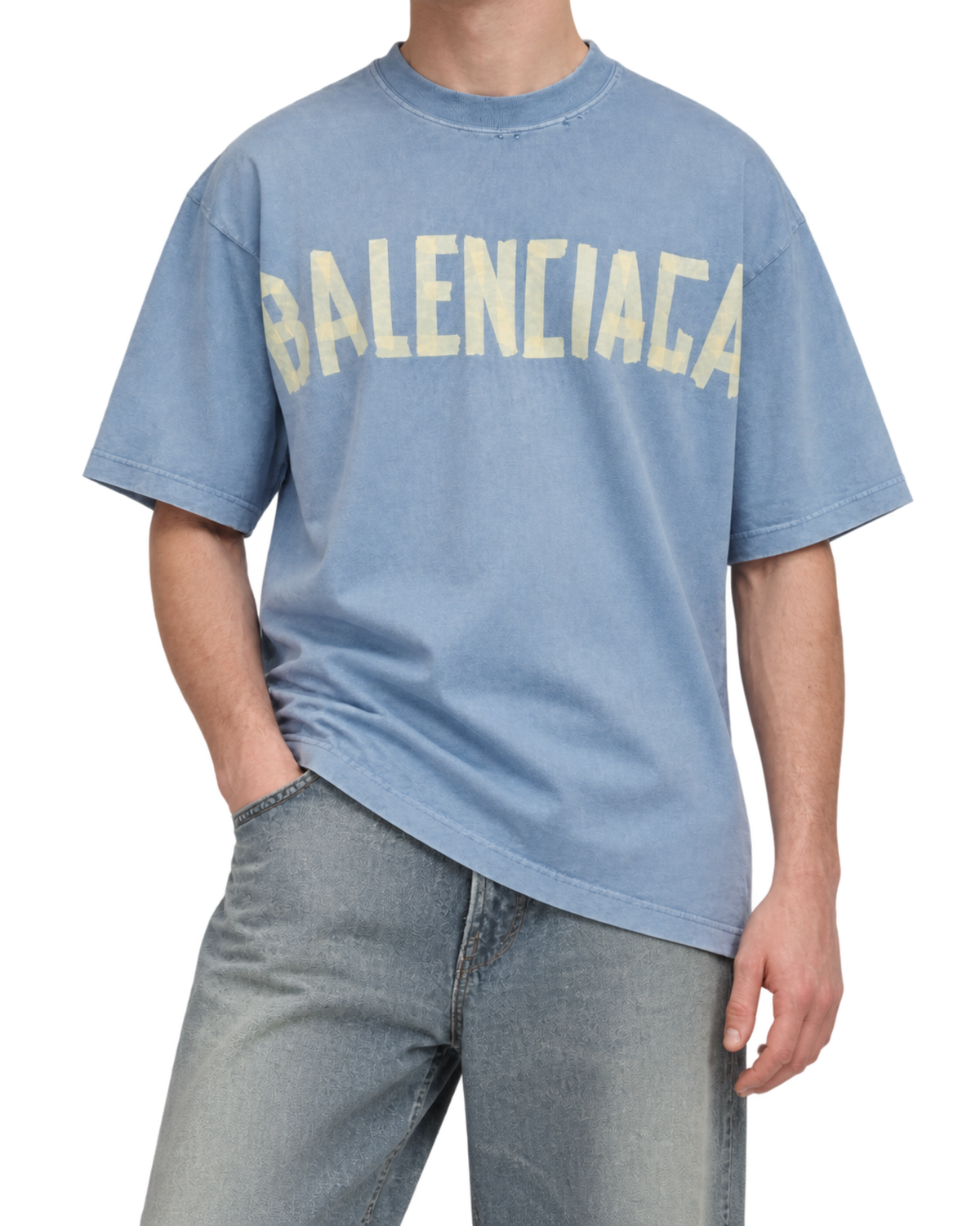 Balenciaga Tape Type cotton jersey T-shirt