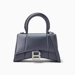 Balenciaga XS Hourglass Handbag in Satin