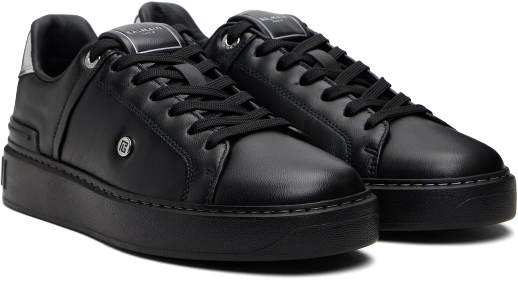 Balmain Black B-Court Sneakers