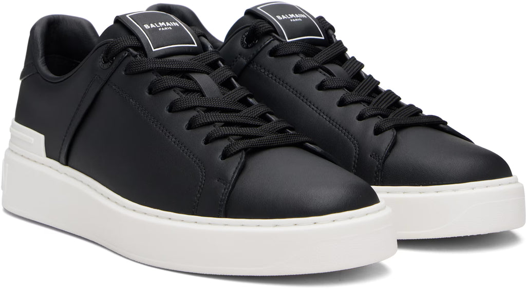 Balmain Black B-Court Sneakers