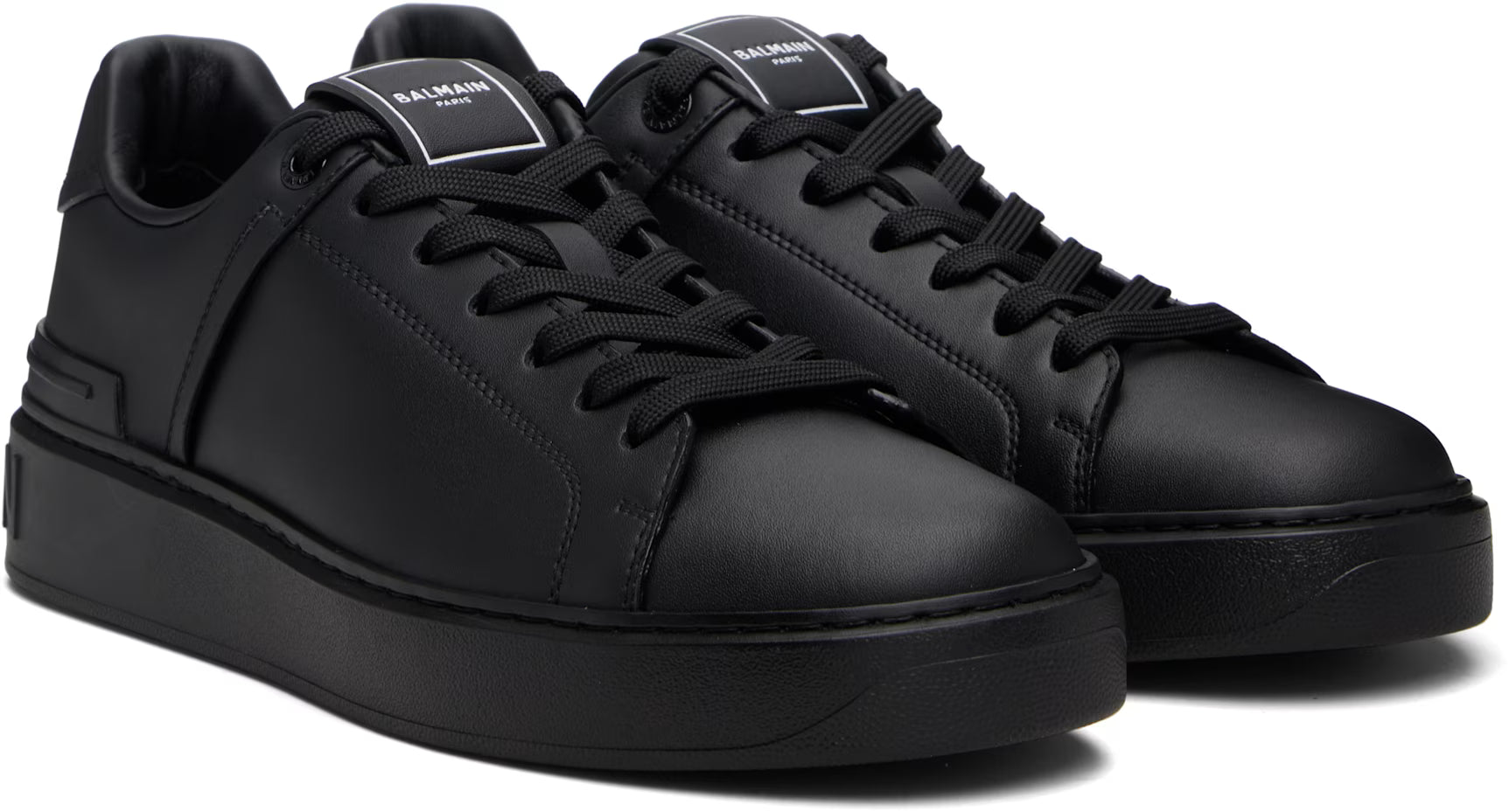 Balmain Black B-Court Sneaker
