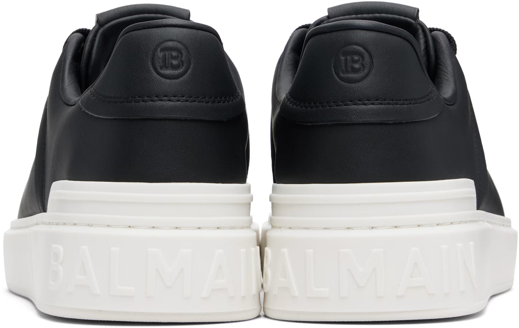 Balmain Black B-Court Sneakers